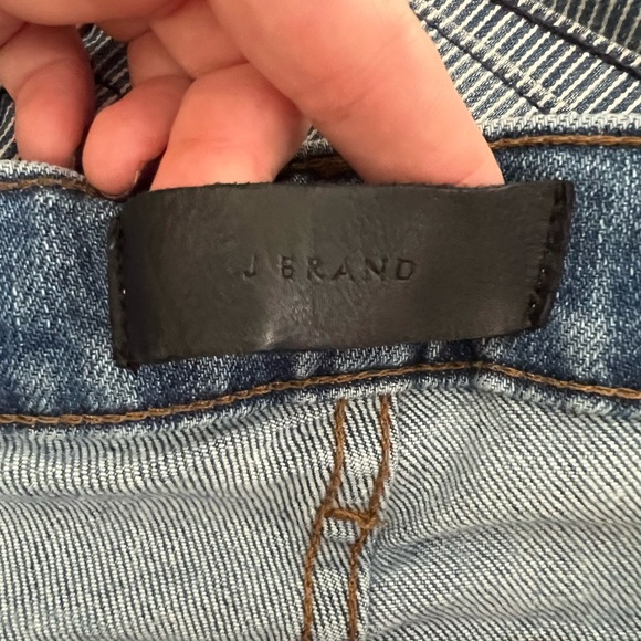 J Brand Straight Leg Raw Hem Jeans Size 32 - Picture 4 of 5